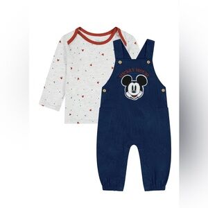 Mickey Mouse Baby Boy Overall Set Size 18 Months